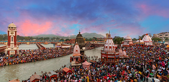 Golden Triangle With Temples